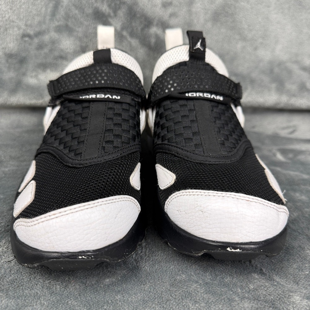 Jordan‎ Jumpman Two Trey Slide Sandals Black White Slip On Shoes - Picture 5 of 12